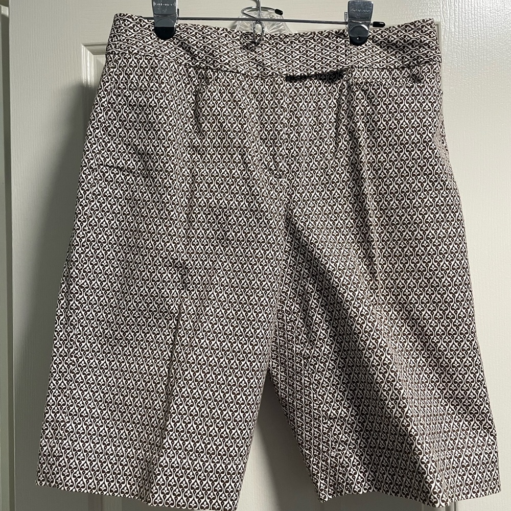 Talbots Geometric Patterned Shorts - image 1